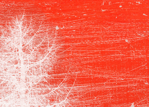 red winter background