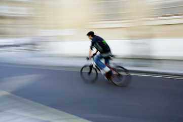 Obraz na płótnie Canvas bike rider