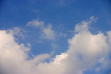 Fototapeta na wymiar himmlische wolken