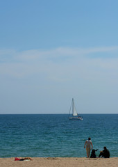 bord de plage