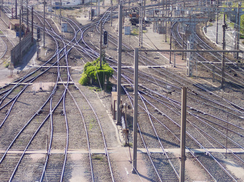 croisement de rails
