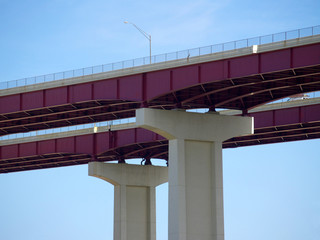 parallel bridge spans