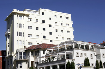 Obraz premium urban apartment building