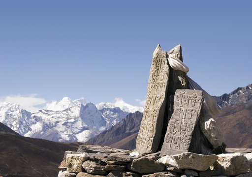 buddhist mani stones