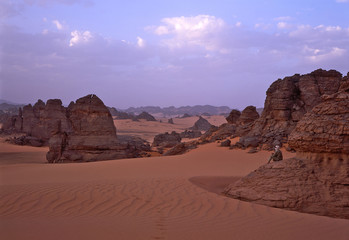 Fototapeta na wymiar sahara désert