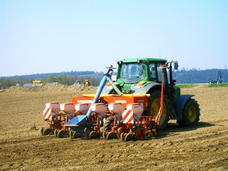 Obraz premium sämaschine