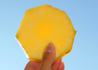 tranche d'ananas
