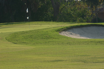 country club golf course