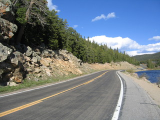 mountain roadway