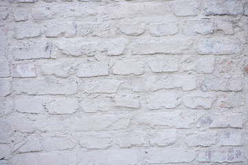 white bricks