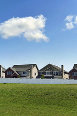 Obraz premium new houses