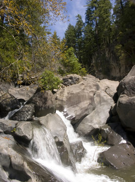 waterfall - mill creek falls, oregon