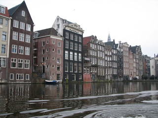 Naklejka premium amsterdam house