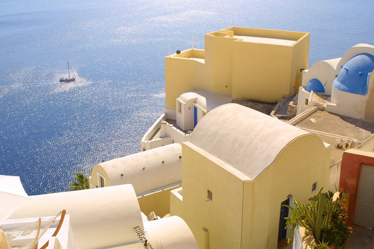 Fototapeta griechenland impressionen - insel santorin