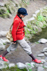 woman. fugitive woman