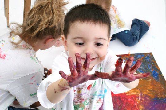 finger paint