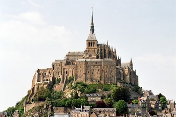 Fototapeta na wymiar Góry Saint Michel