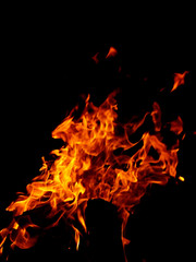 Obraz premium fire flame
