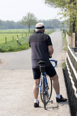 Fototapeta premium cyclist