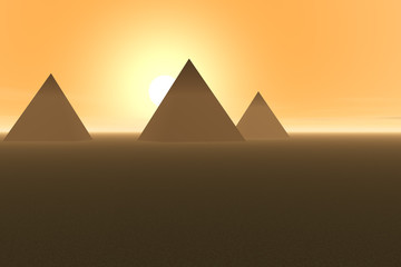 Fototapeta na wymiar egypt pyramides