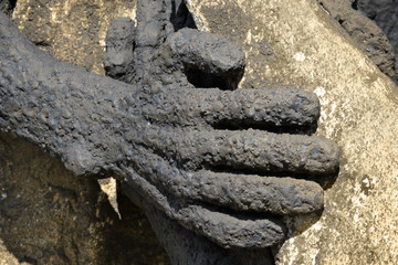 metal hand