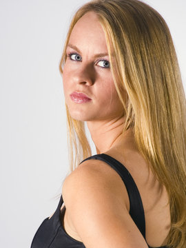 over the shoulder