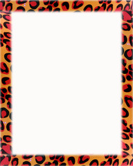 Obraz premium cheetah sport stationary border