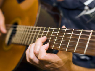 Fototapeta premium guitar player