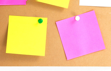 colorful post it notes