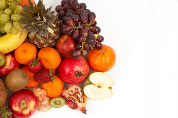 Naklejka na ściany i meble colorful fruits