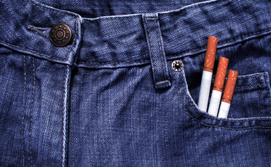 blue jean & cigarettes.