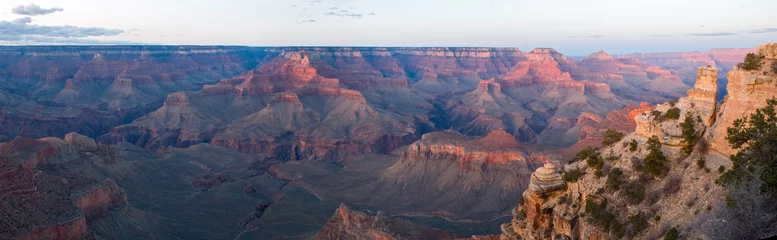 Crédence de cuisine en verre imprimé Canyon grand canyon np panorama at sunset