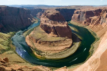 Crédence de cuisine en verre imprimé Canyon horseshoe bent on colorado river