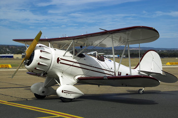 waco biplane