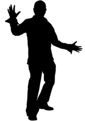 male silhouette