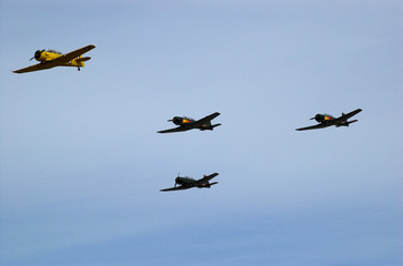squadron of four