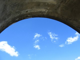 viaduct "over" sky