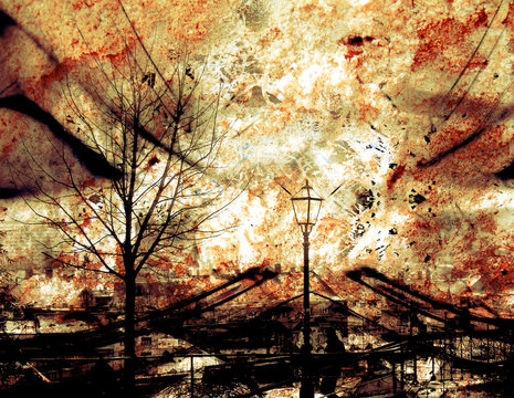 grungy background