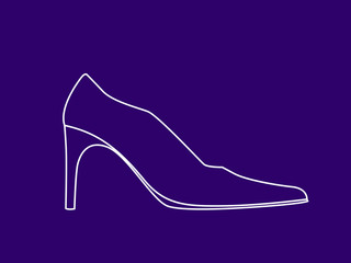 high heel shoe