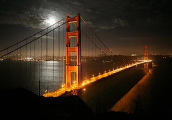 Printed roller blinds Golden Gate Bridge golden gate