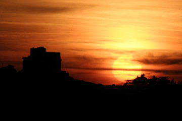 Obraz premium vaison au coucher...