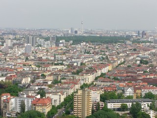 fernsehturm vom funkturm gesehen