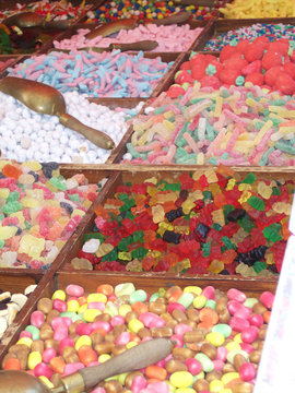 etalage de bonbons
