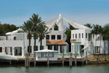 luxurious mansion at star island, miami, florida,