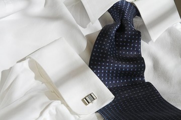 executive shirt and necktie