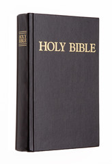 holy bible isolated on white