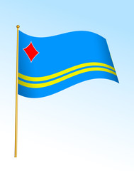 flag - aruba