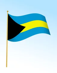 Foto op Plexiglas flag - bahamas © Ariel Design
