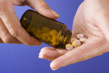 bottle of pills