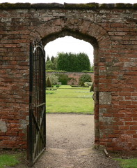view through gate